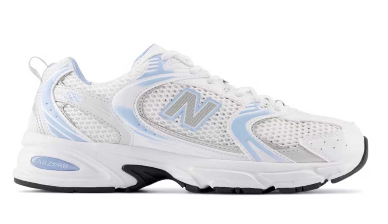 new balance 530 white blue haze
