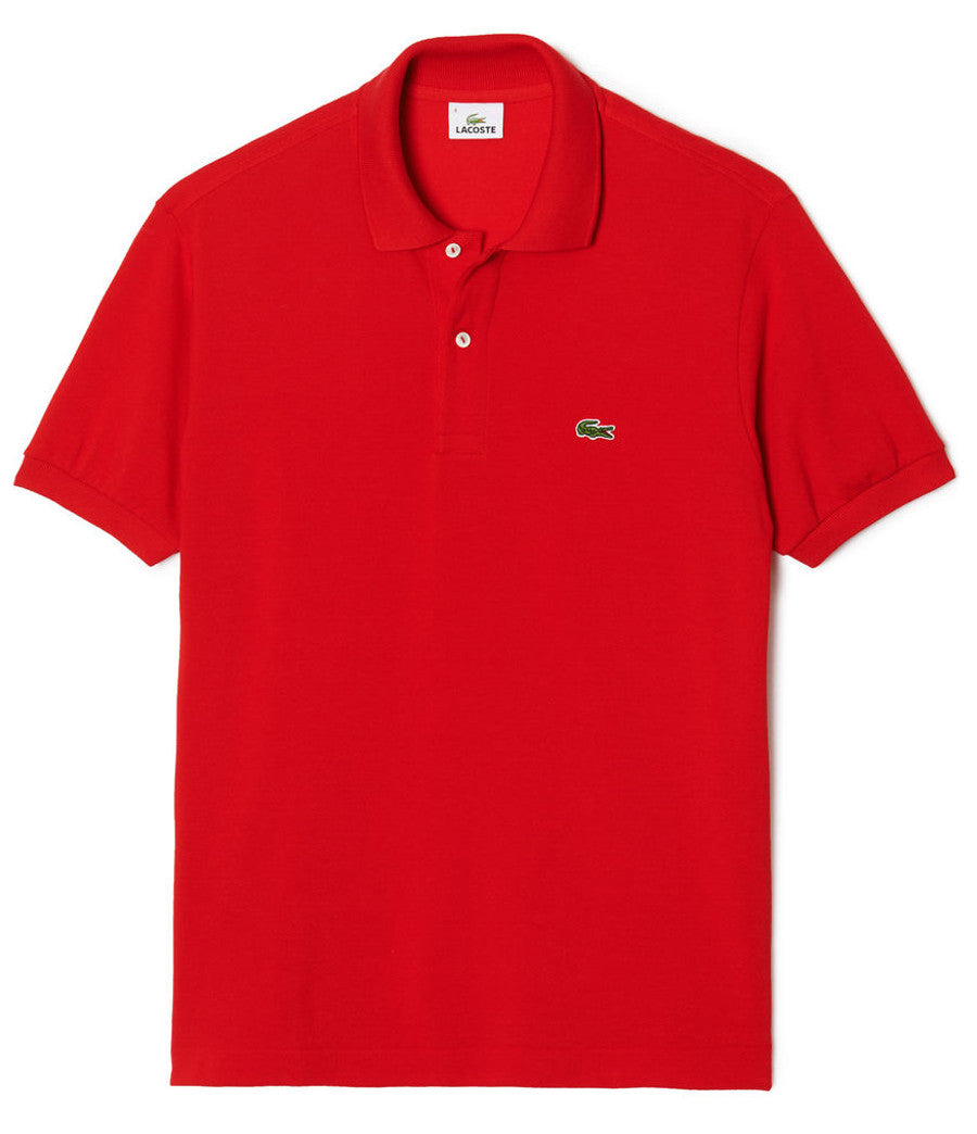 Polo Lacoste L.12.12 in petit piqué
colore Rouge Rosso