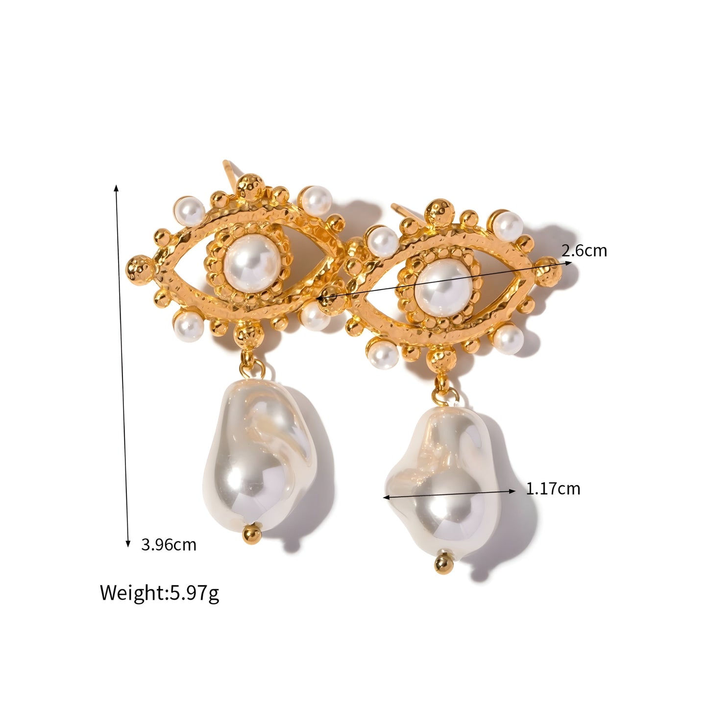 BEHI REBECCA EARRINGS