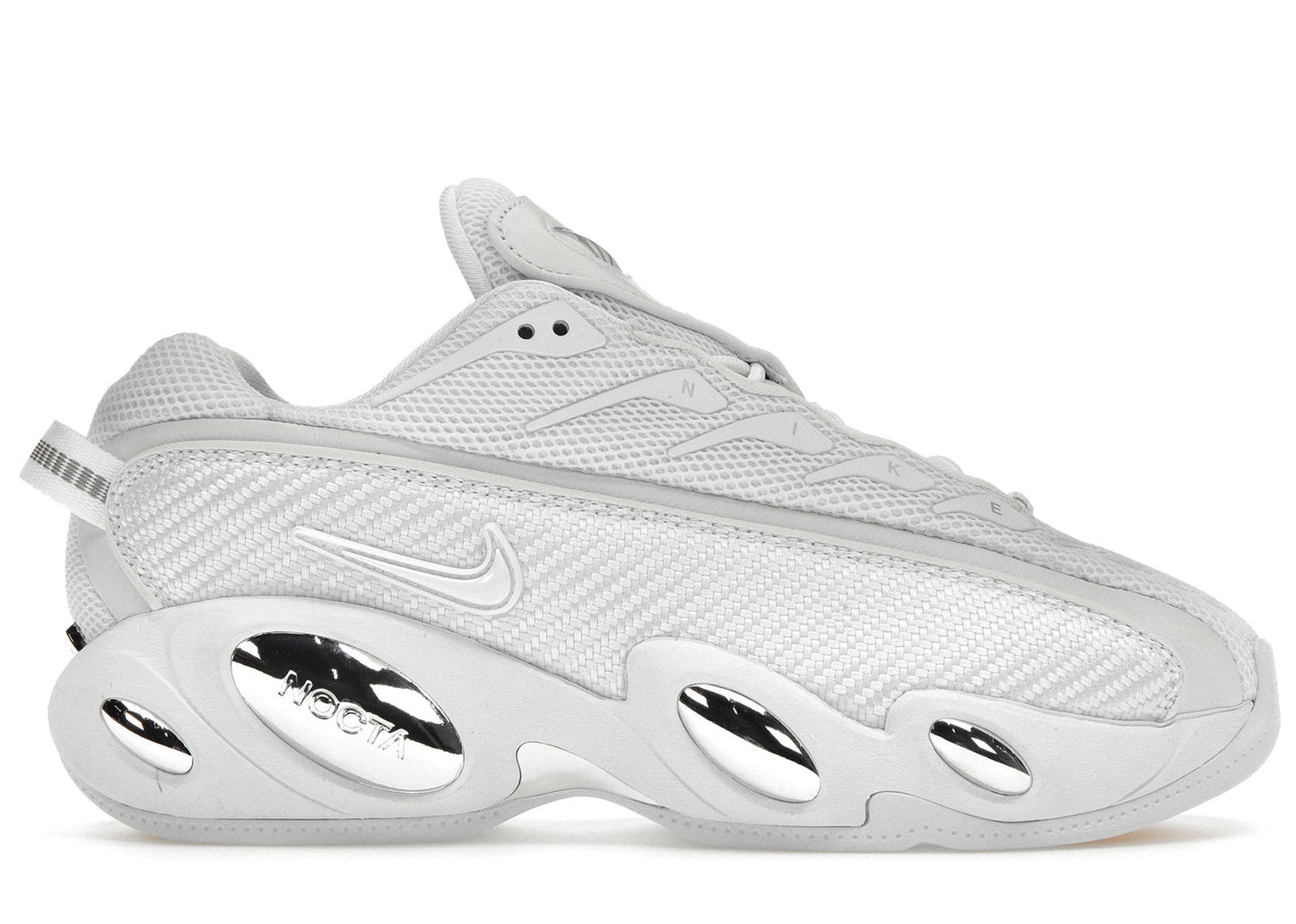 nike nocta glide drake white chrome