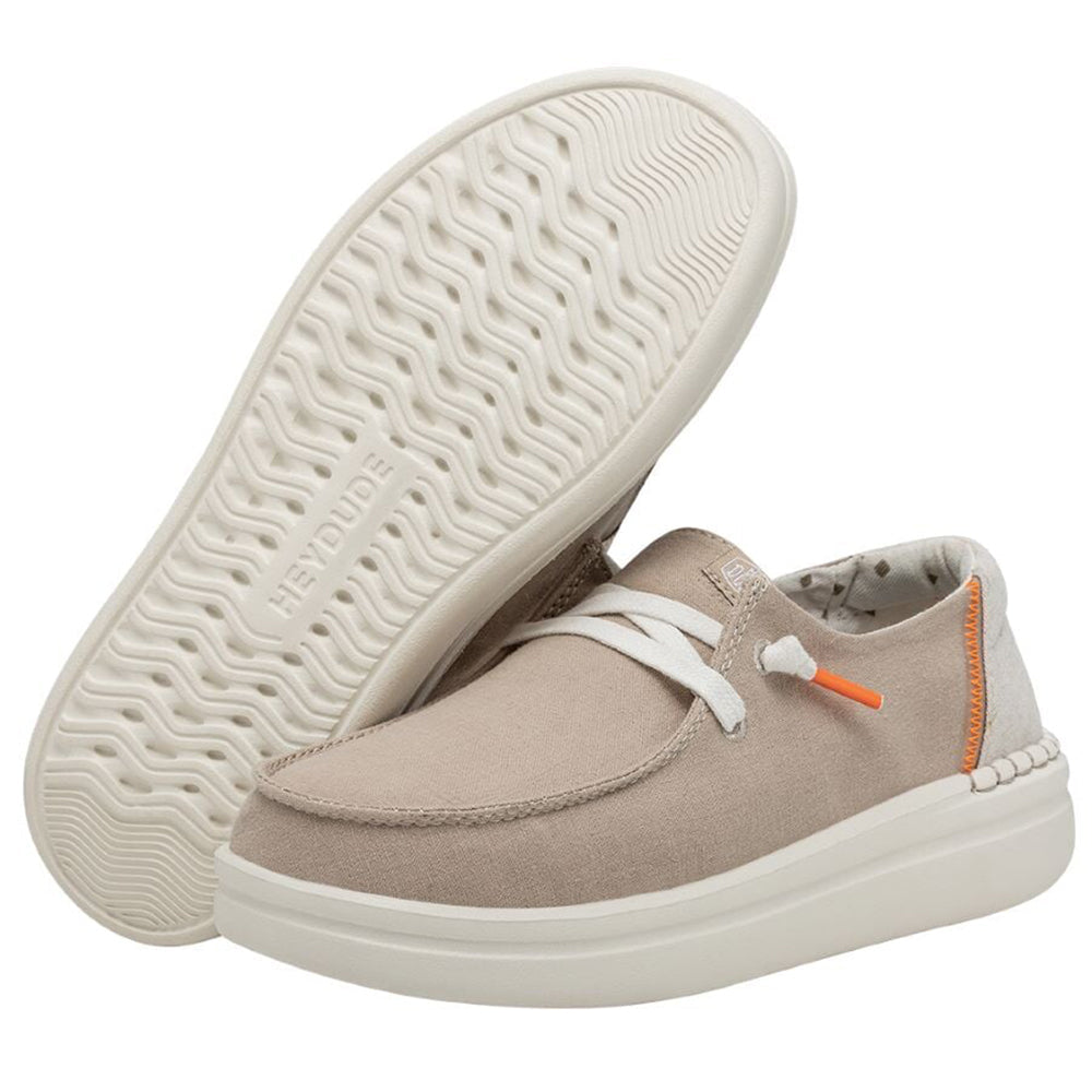 Hey Dude Wendy Rise Chambray Sandshell