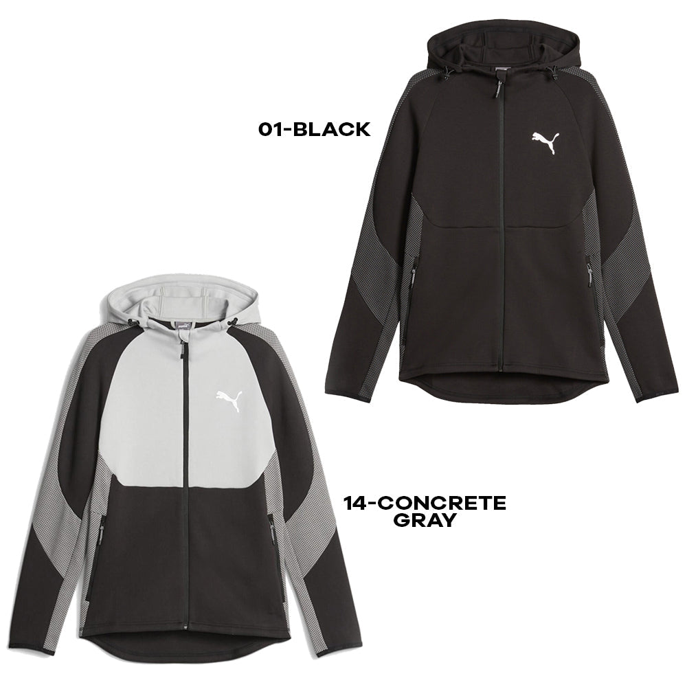 Puma Evostripe Full Zip Felpa con Cappuccio Uomo 675930