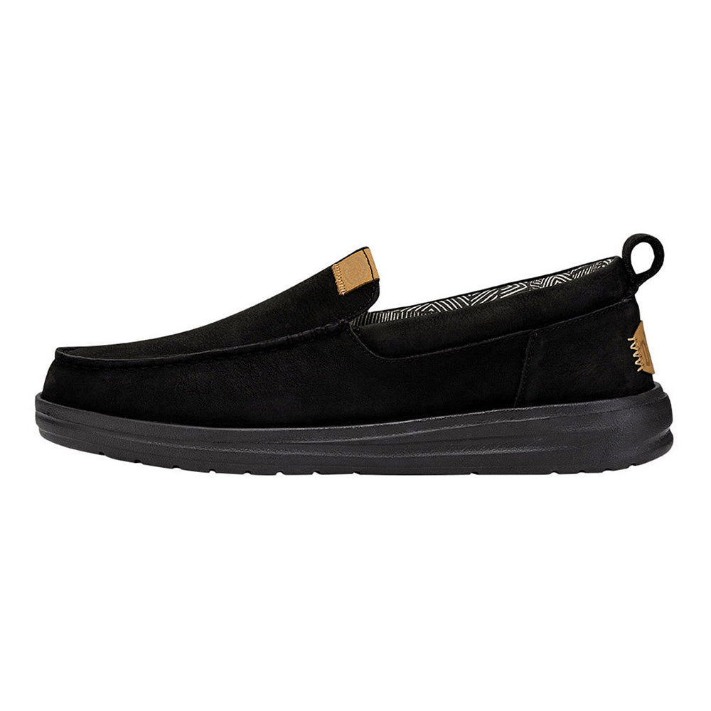 Hey Dude Wally Grip Moc Craft Leather Black
