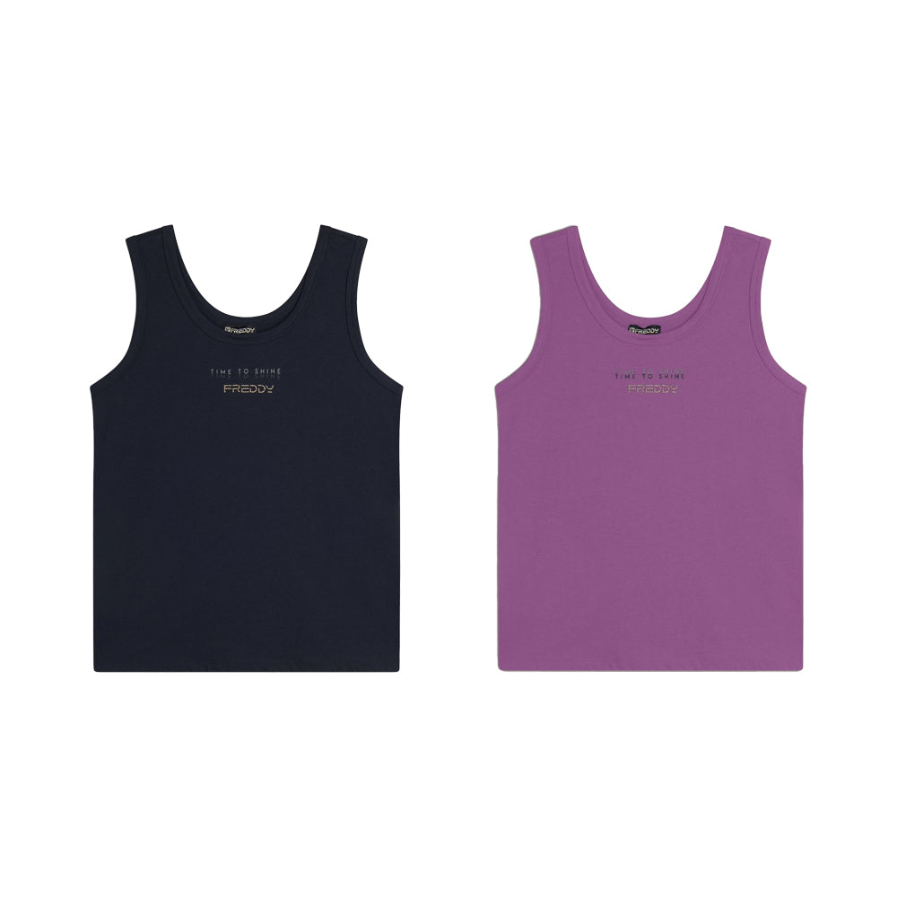 Freddy Canotta Svasata con Grafica Dorata S25WCRK2