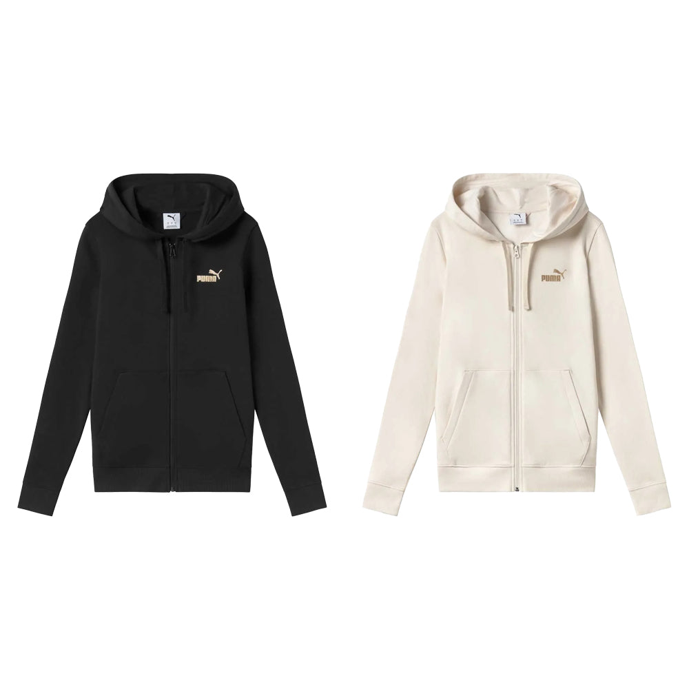 Puma Felpa Full Zip Ess+ Textured Foil Big Logo 692199