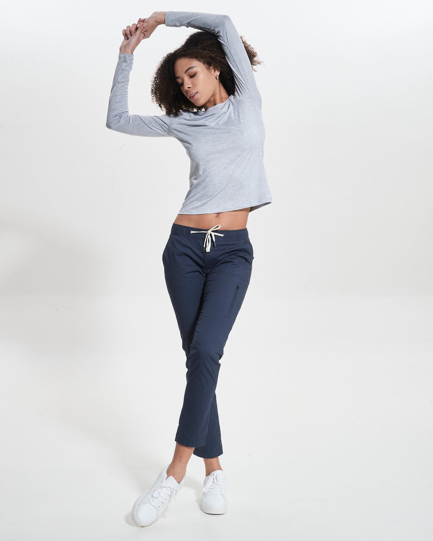 AptySoft™ Long Sleeve Hybrid Tee