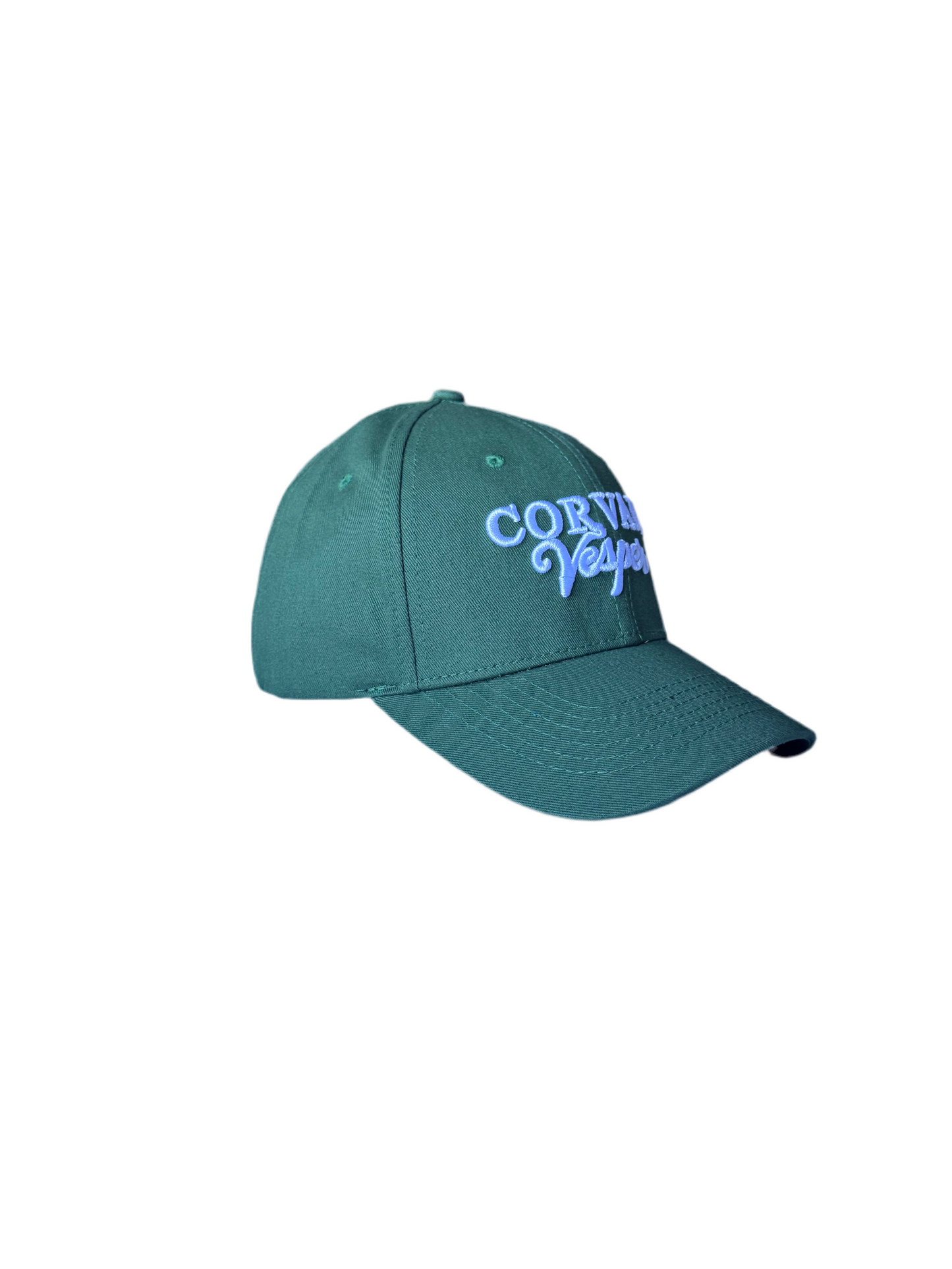 Corvani Vesper Signature Cap In Leaf Green