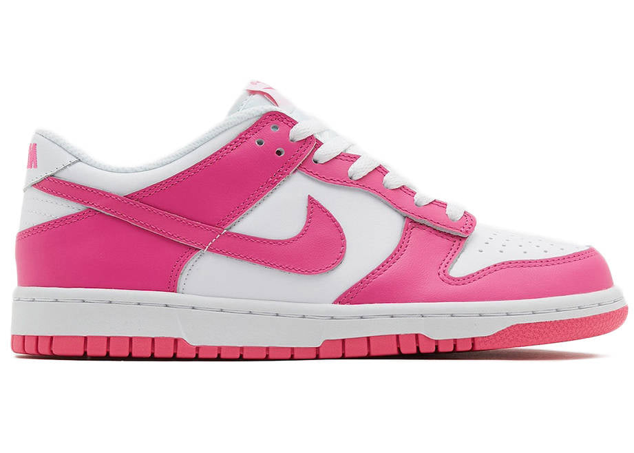 nike dunk low laser fuchsia (gs)