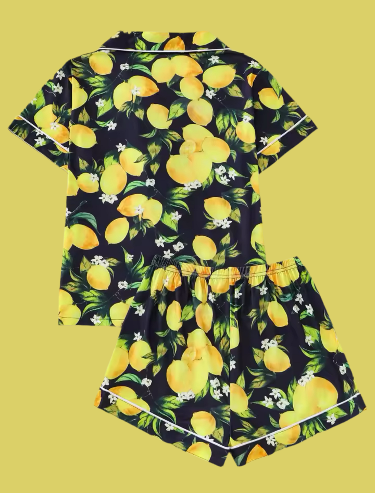 CUTE SHORT LEMONADE PYJAMAS