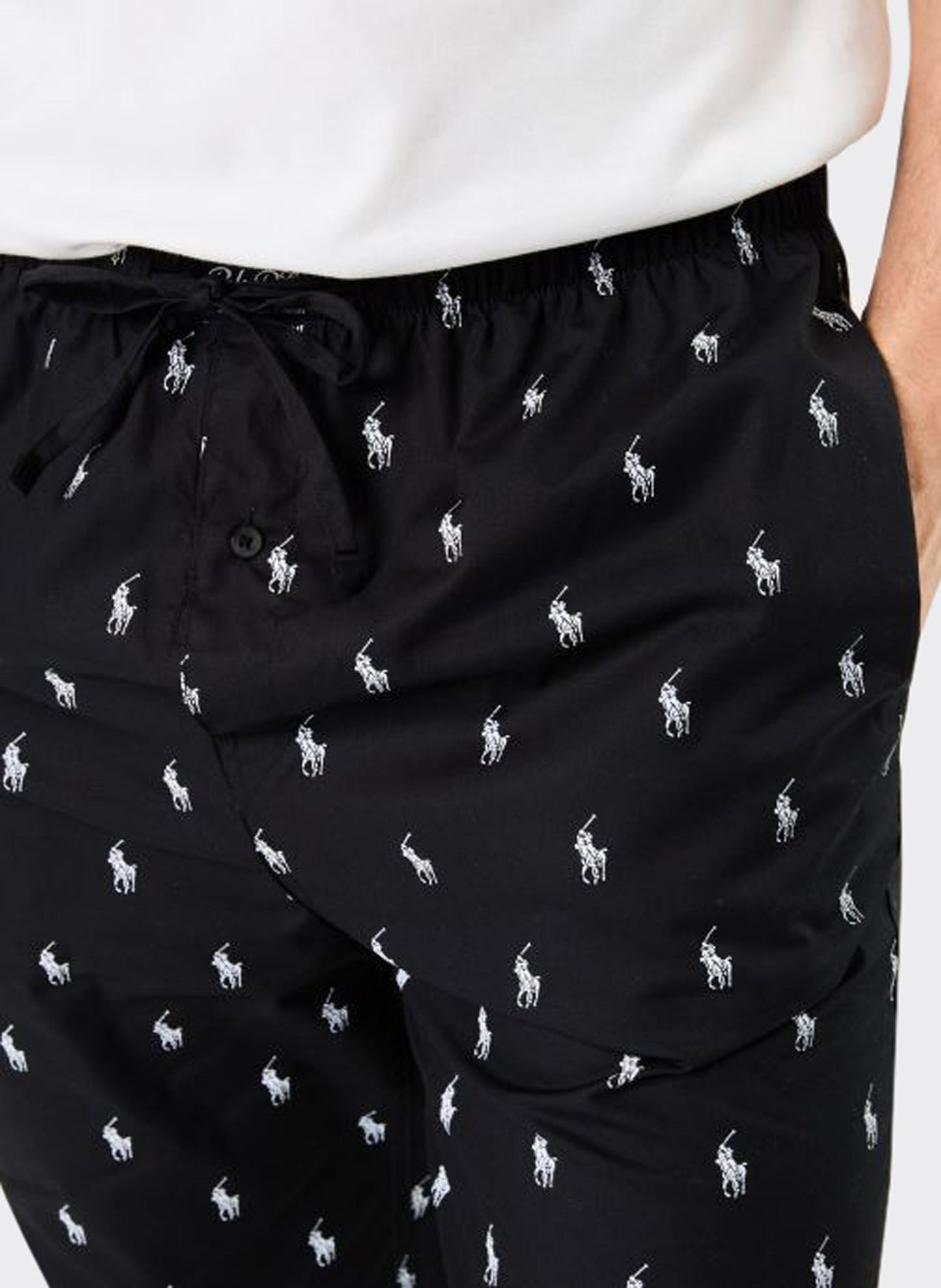 Pantalone Pj Multilogo Nero