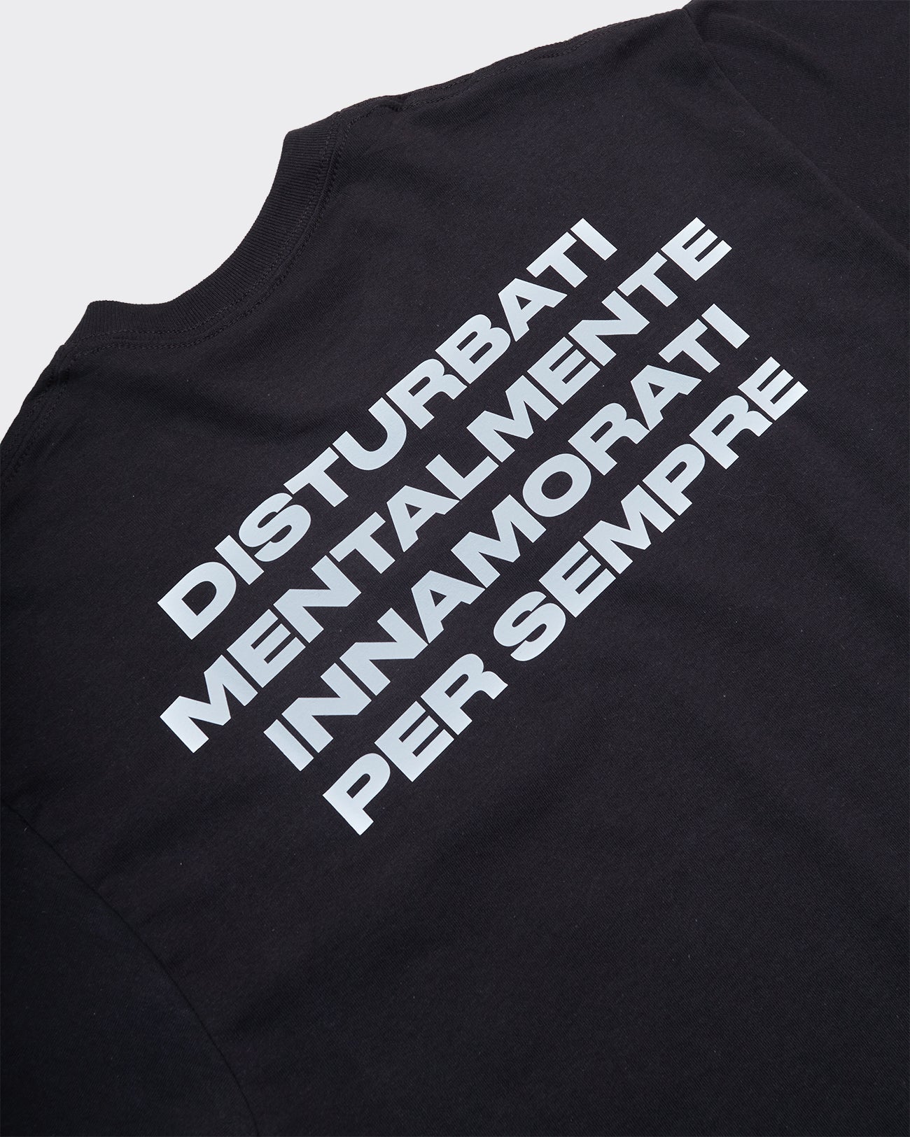 T-Shirt Disturbati Mentalmente Nera