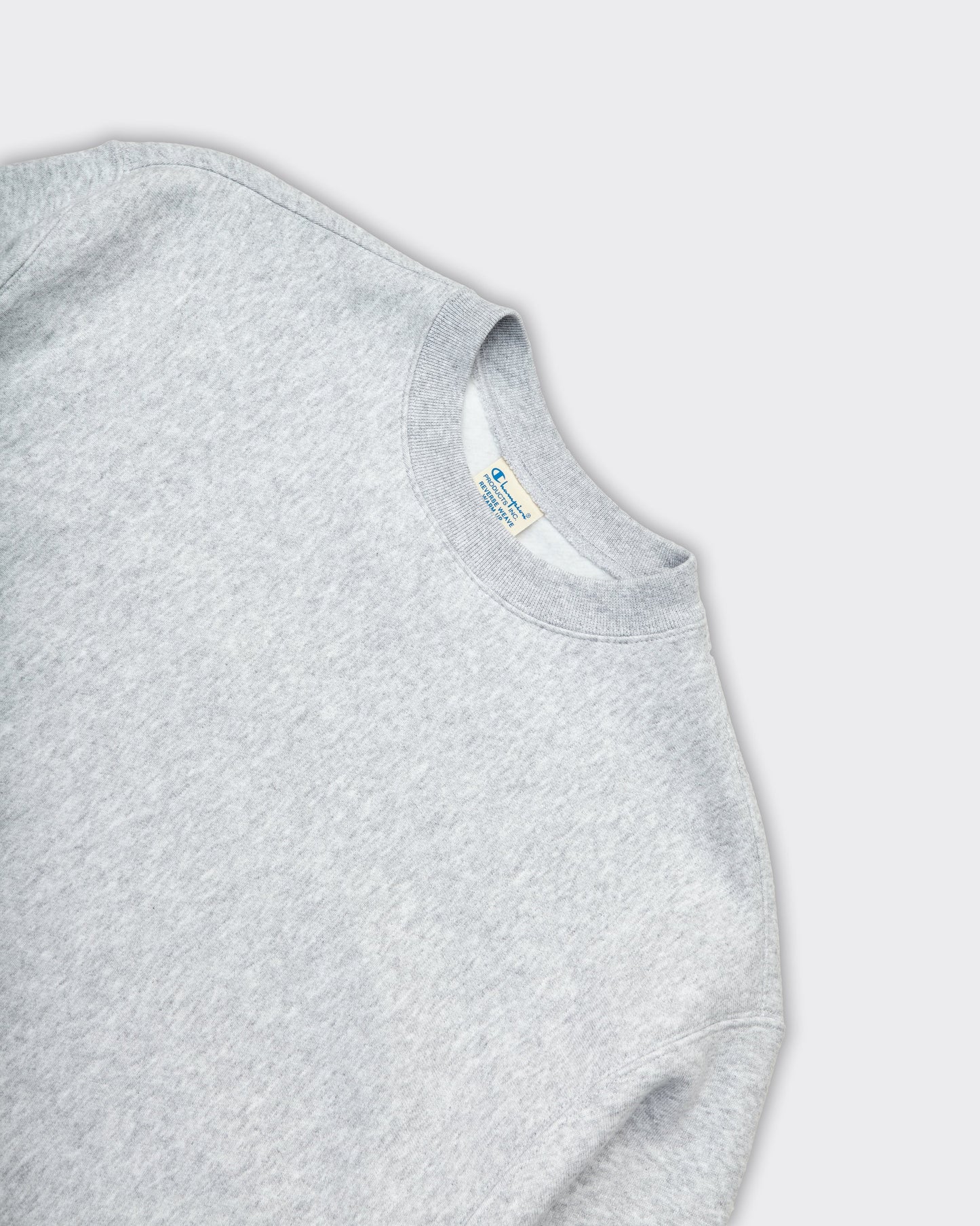 Crewneck Reverse Wave Grigia