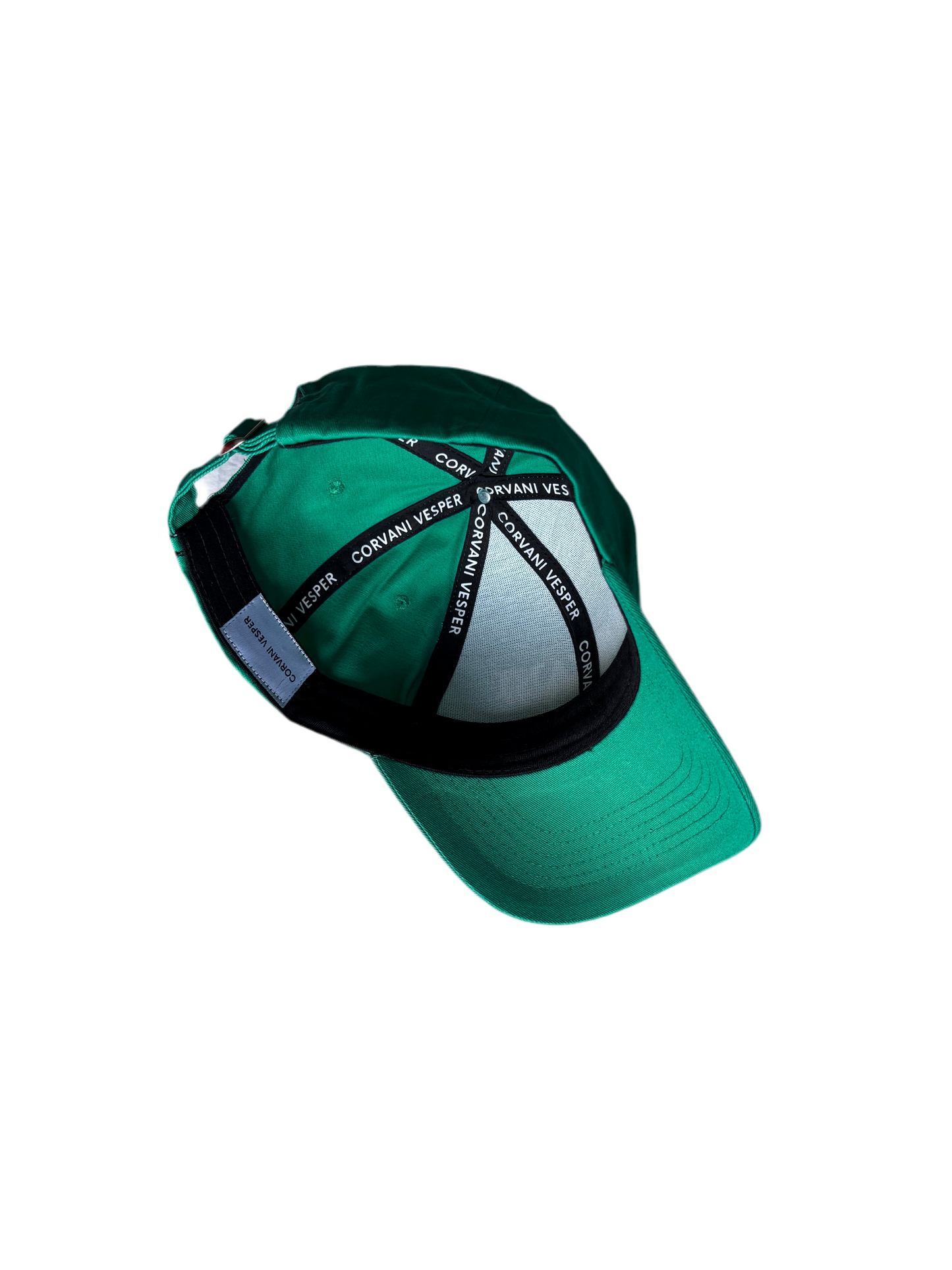 Corvani Vesper Signature Cap In Green
