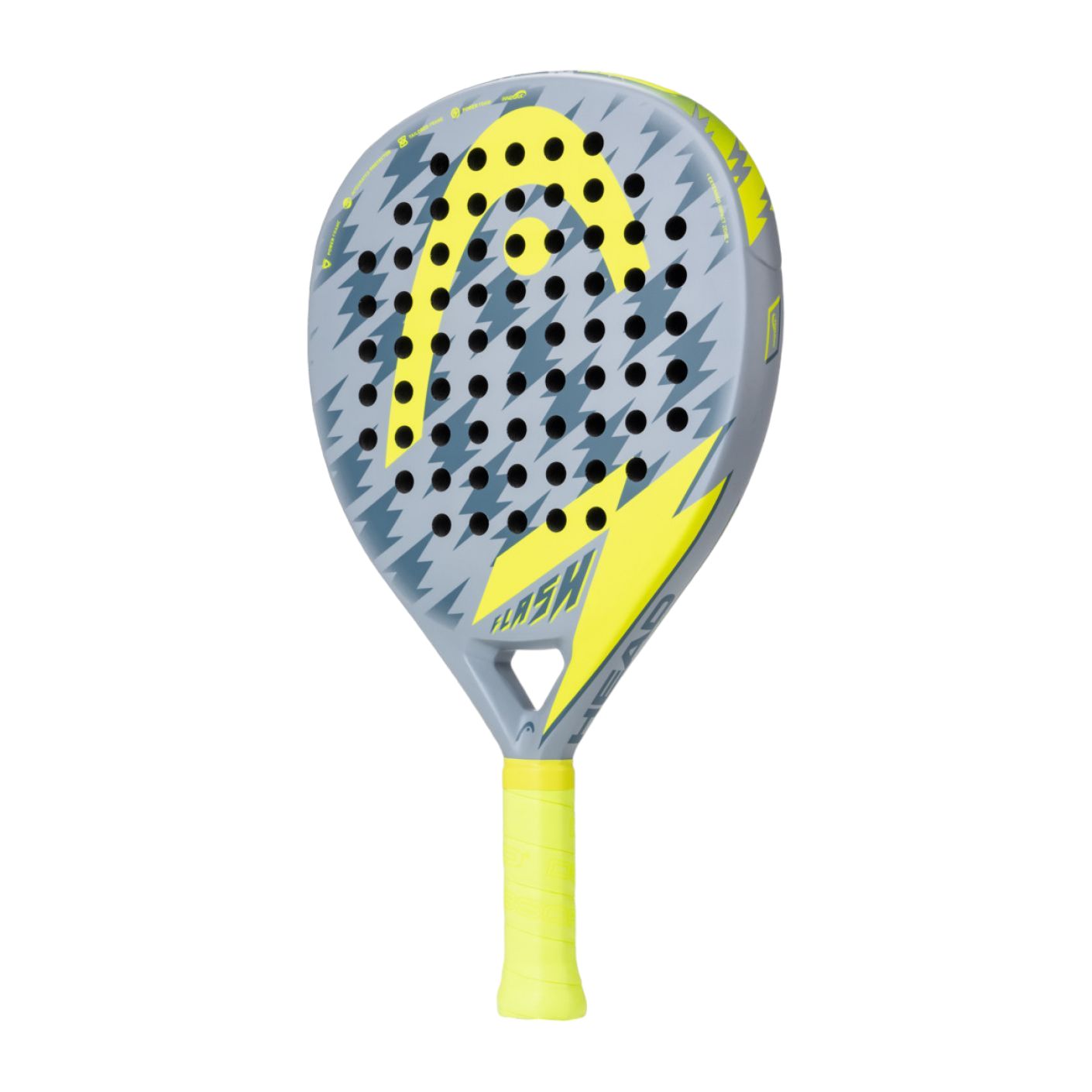 Racchetta Padel Flash Grey/Yellow