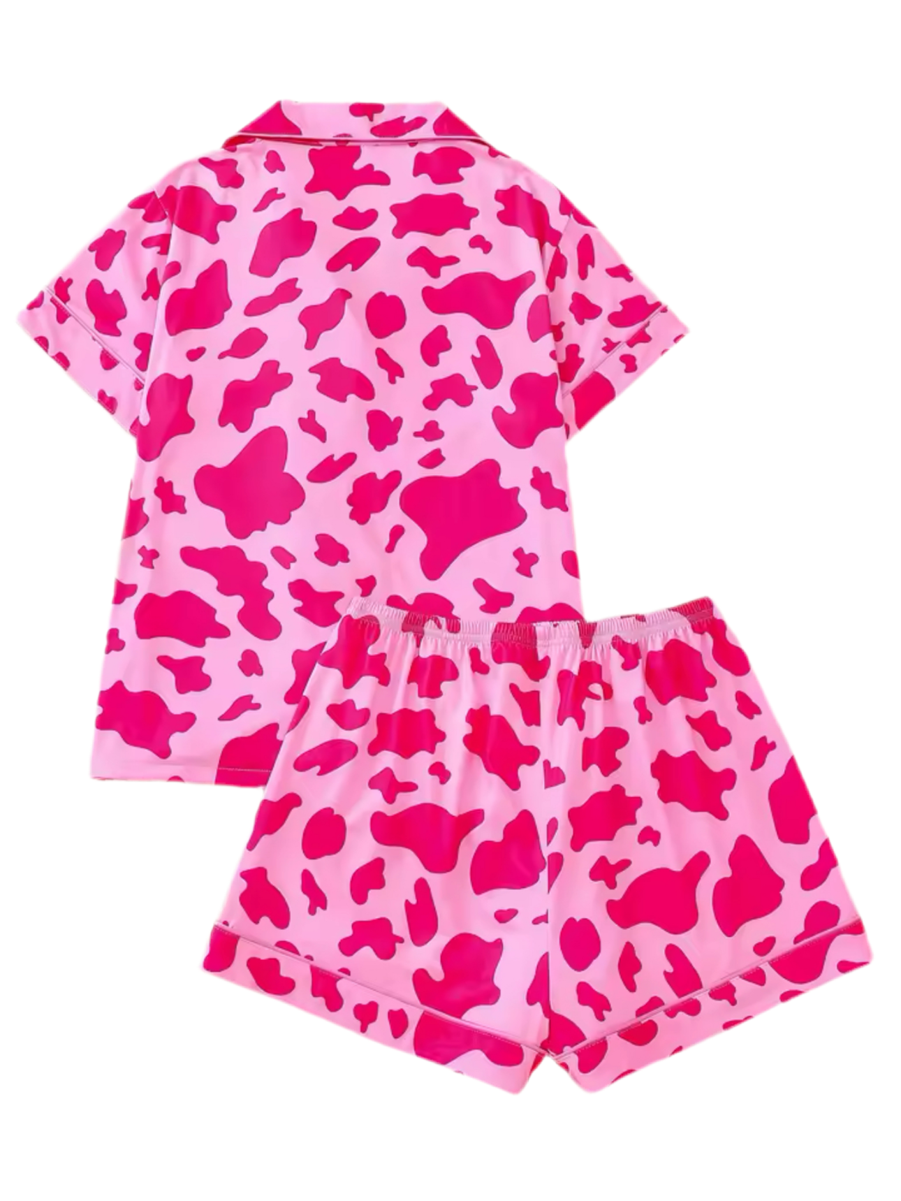 COZY & CURE PINK COW PRINT PYJAMA