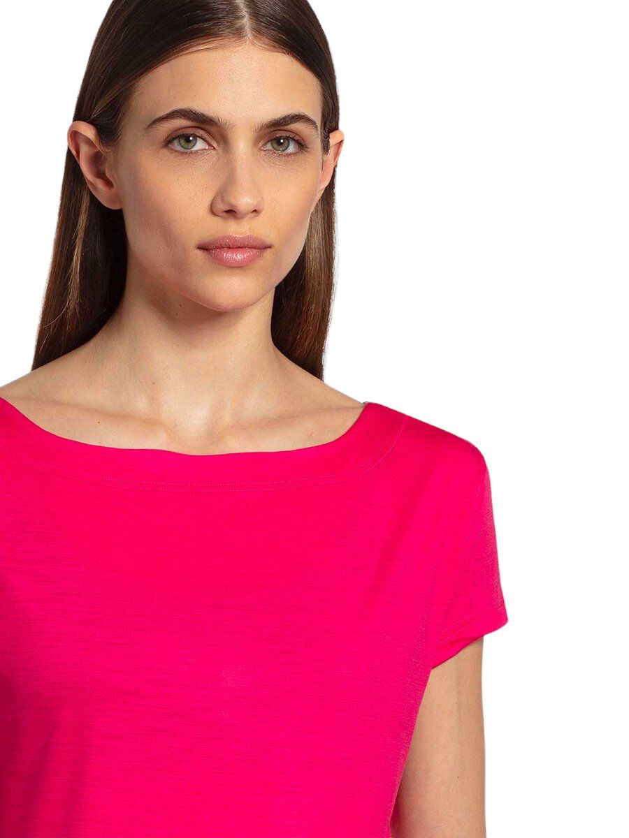 T-shirt Ava Merino 140 Donna Pink Ray