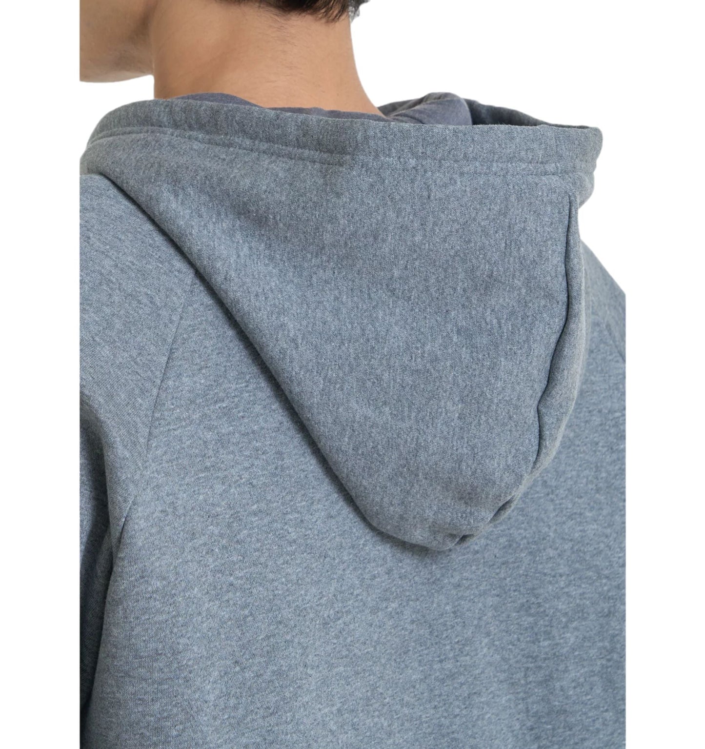 Maglia Rival Fleece Full-Zip Uomo Castlerock Light Heather/White