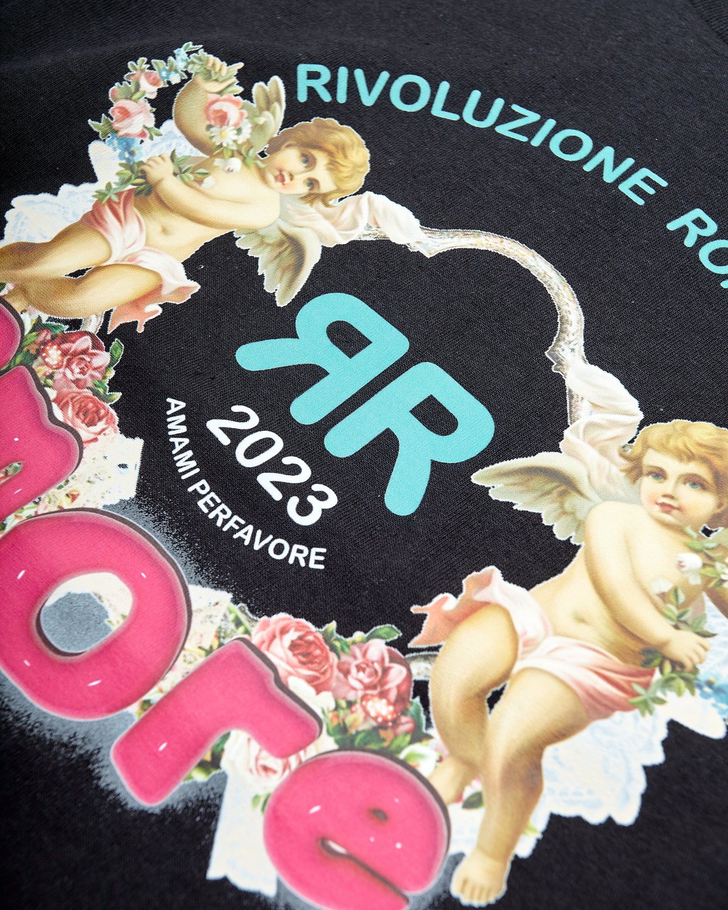 T-shirt Amore 2023 Nera