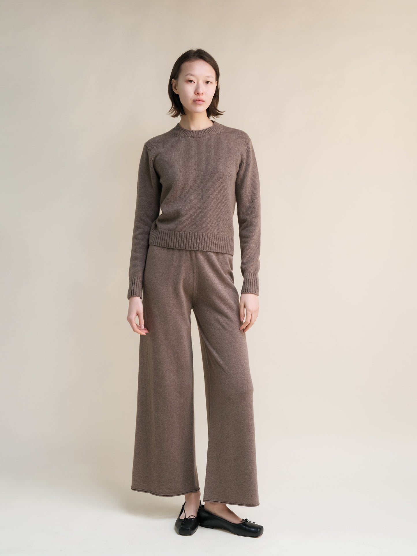 Cashmere Mix Crewneck Sweater