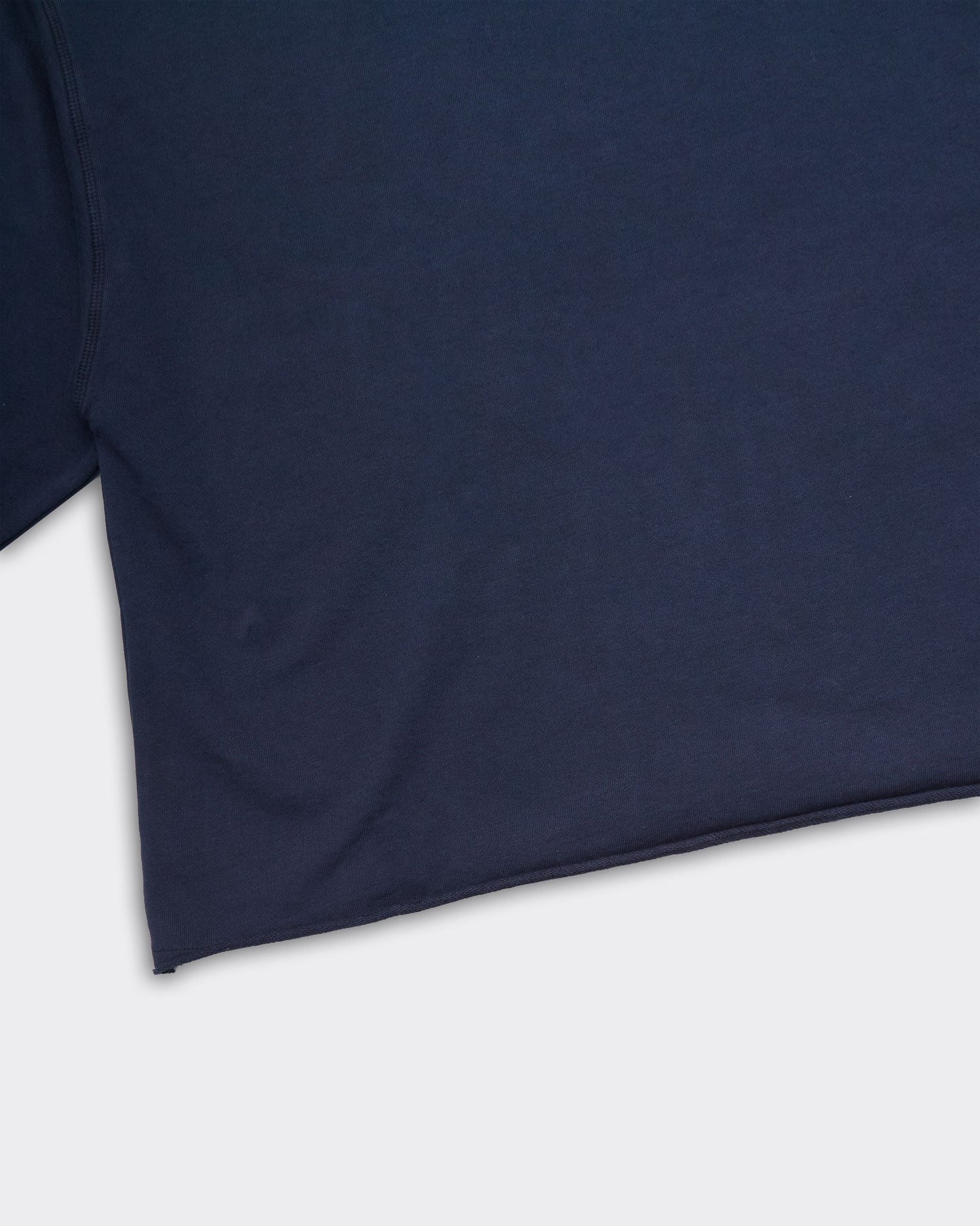 Felpa Studio Crop Blu