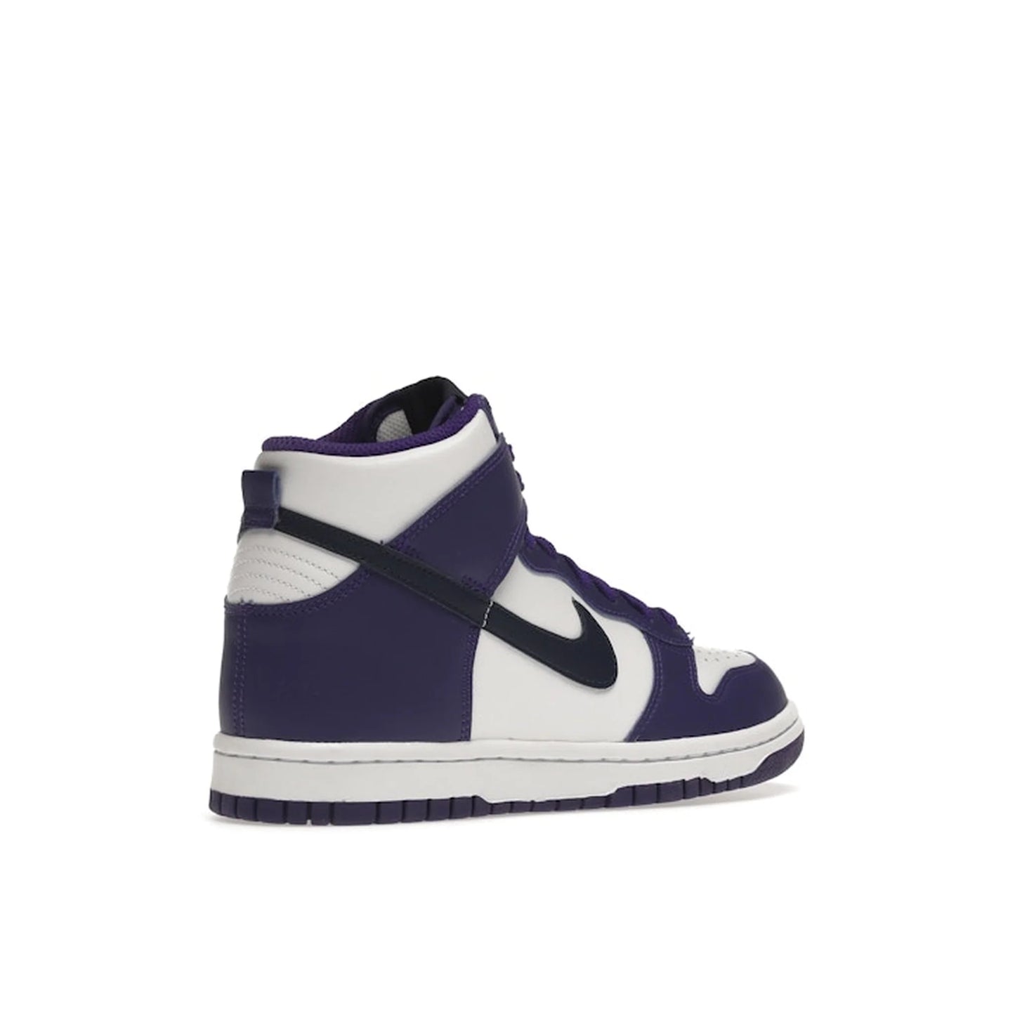 Nike Dunk High GS White Midnight Navy Electro Purple (GS)