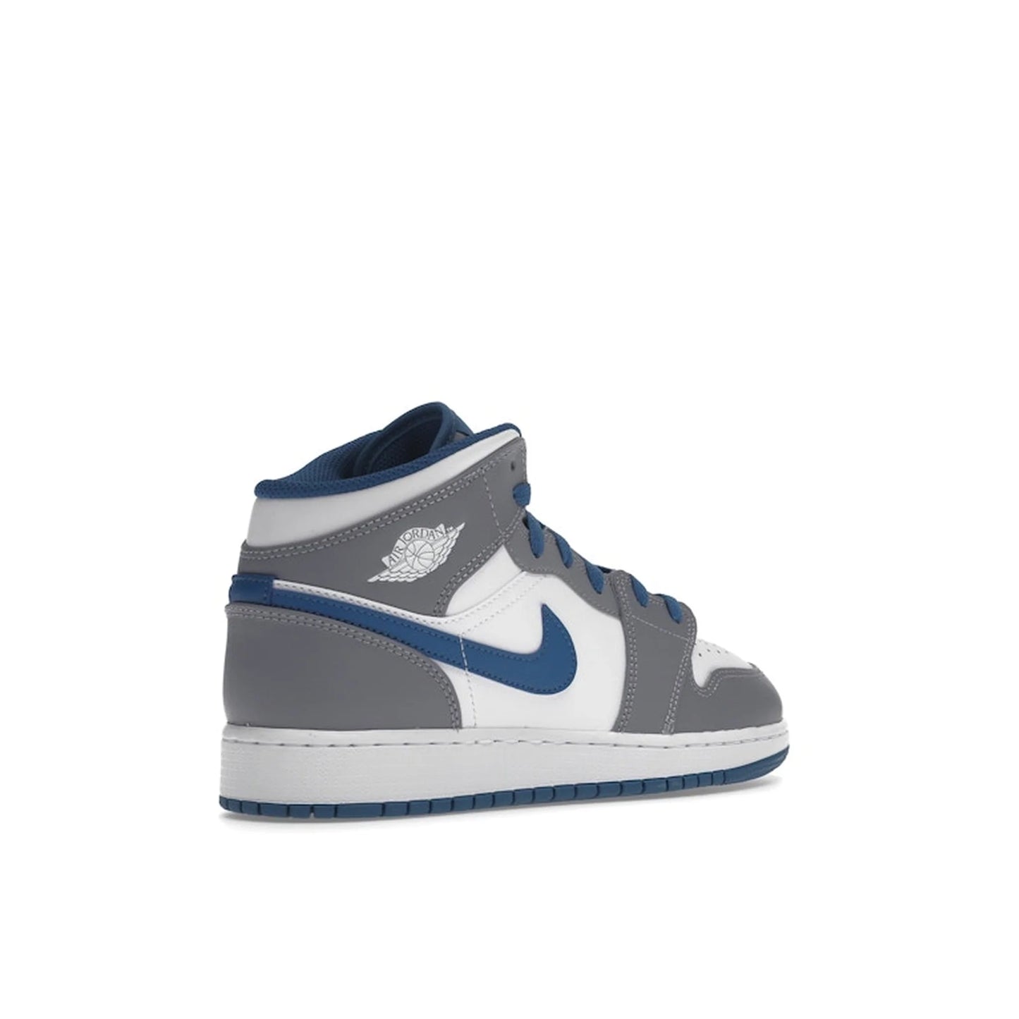 Jordan 1 Mid True Blue Cement (GS)