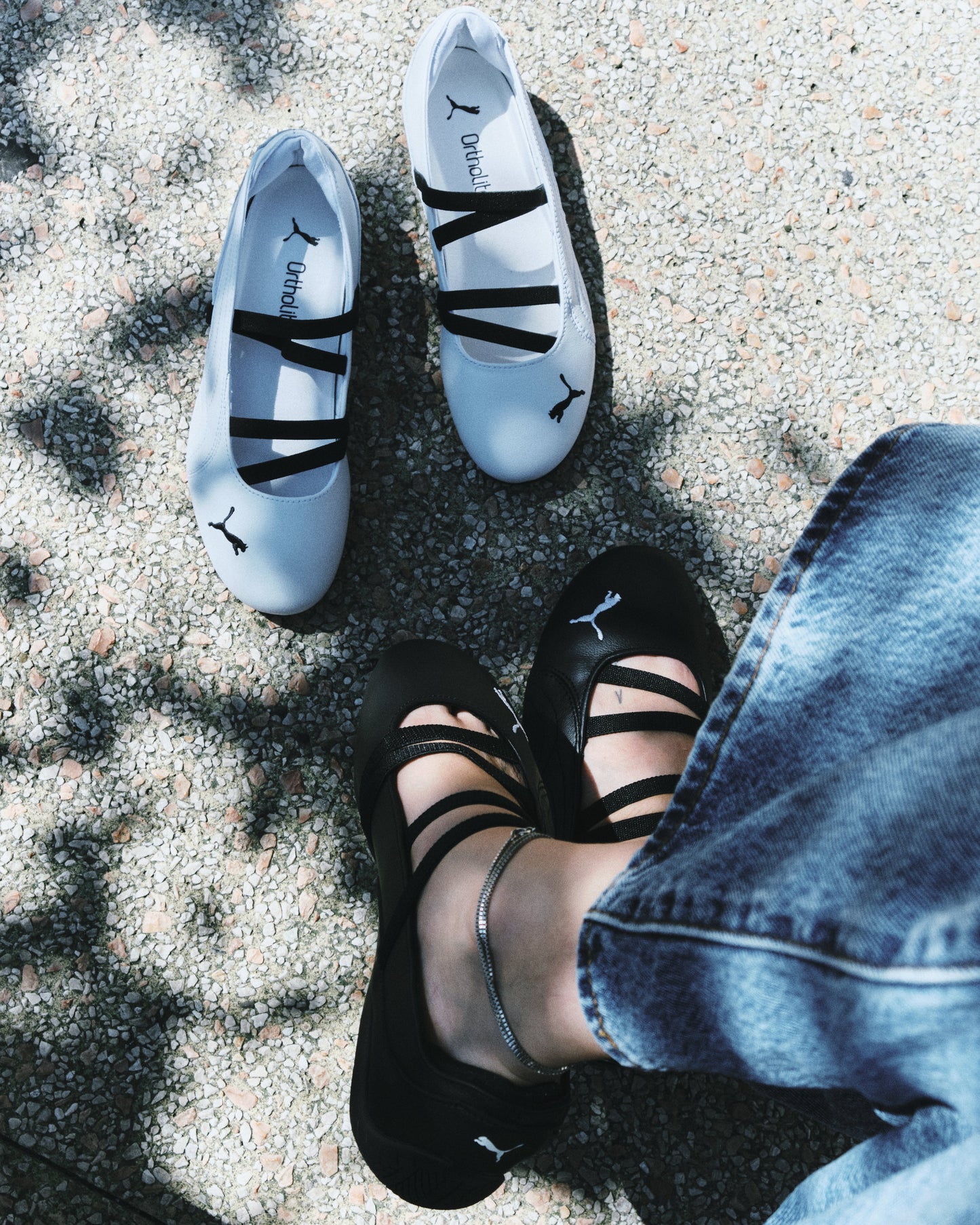 Sneakers Speedcat Ballet White/Black