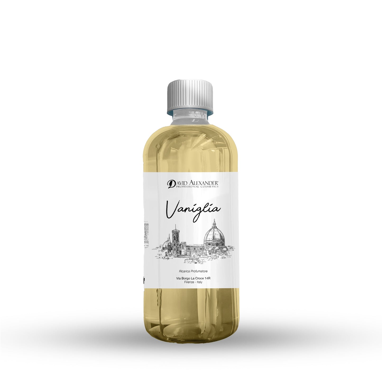 David Alexander Professional Cosmetics Ricarica Profumatore Vaniglia 500 ml – Dolce e Avvolgente