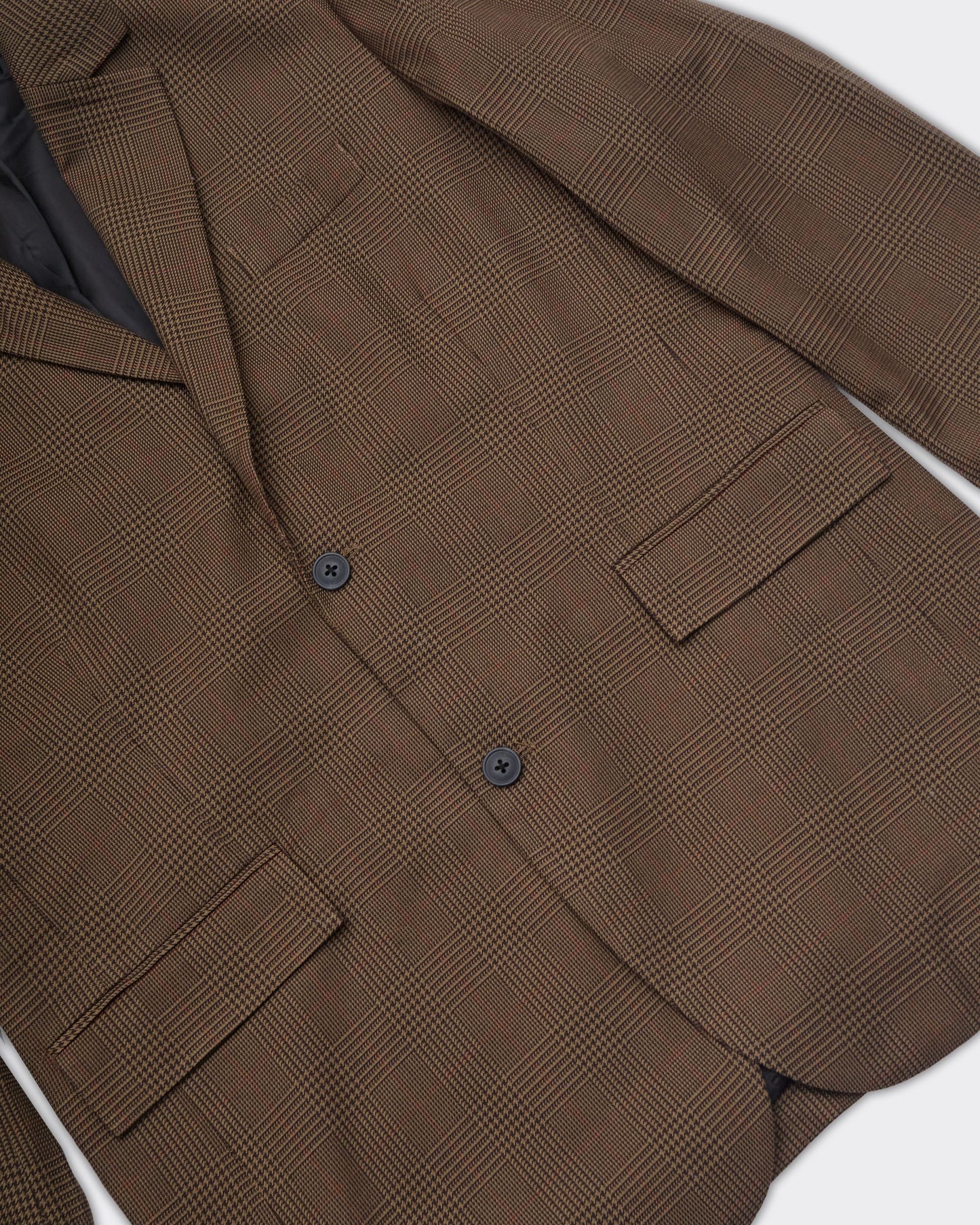 Blazer James Houndstooth Check Marrone