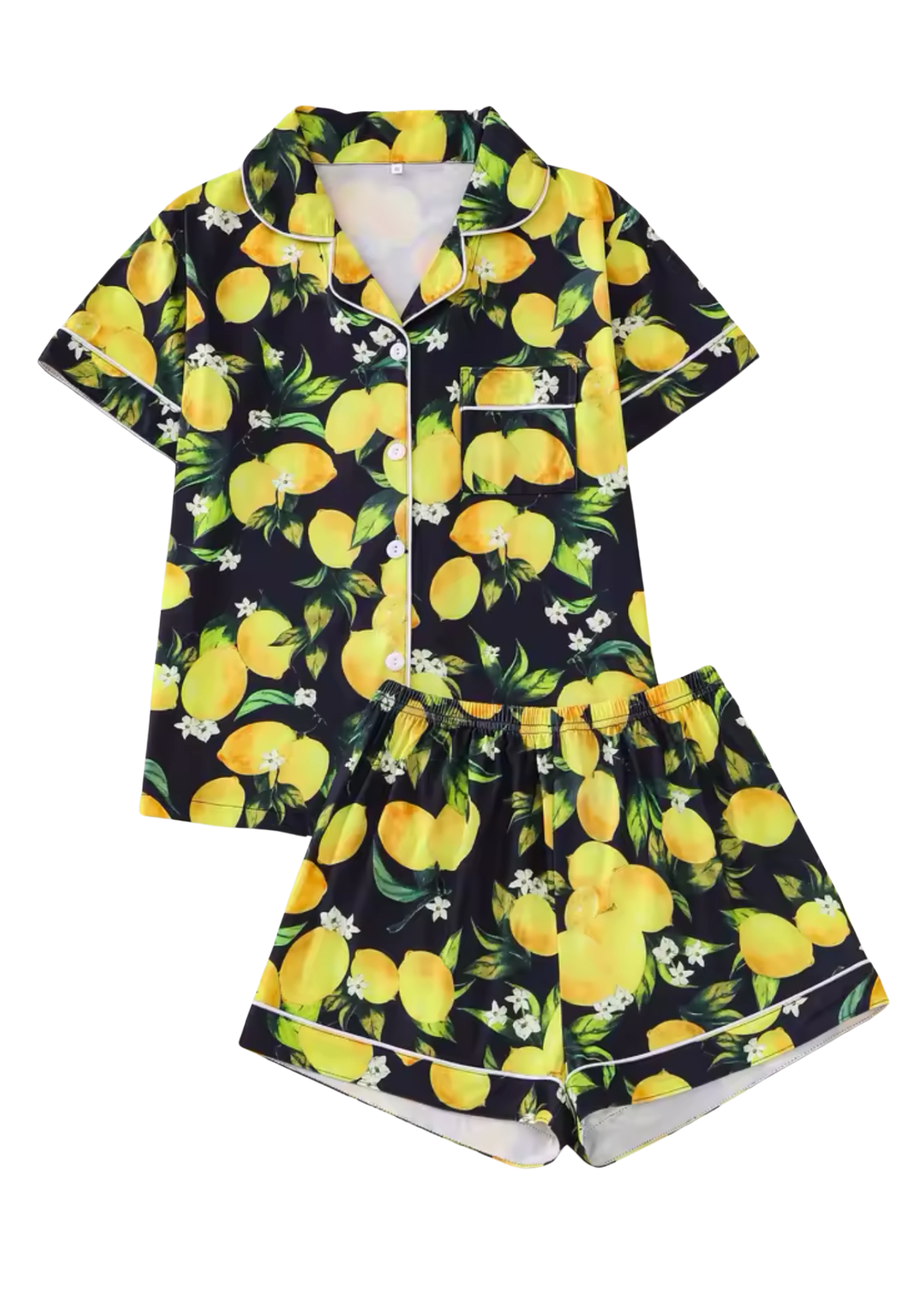 CUTE SHORT LEMONADE PYJAMAS