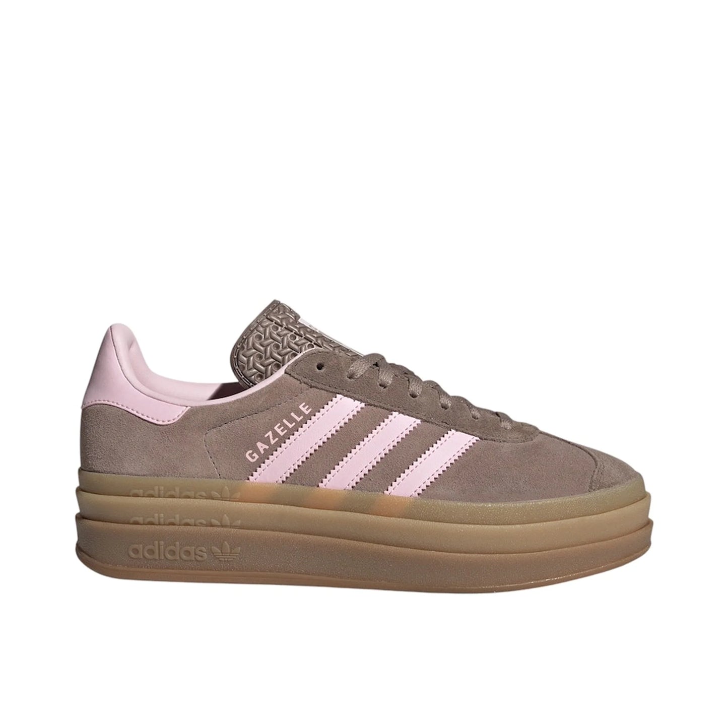 adidas Gazelle Bold Trace Brown Clear Pink (Women's)