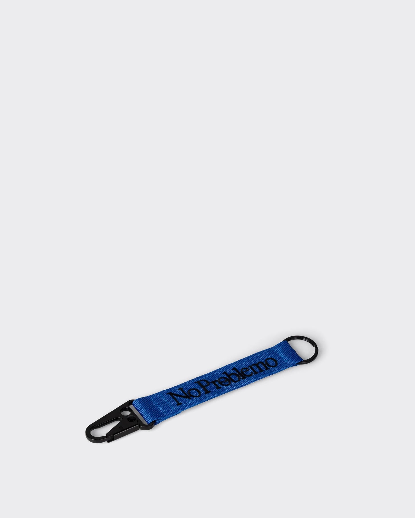 Keychain Carabiner Mini Problemo Blu