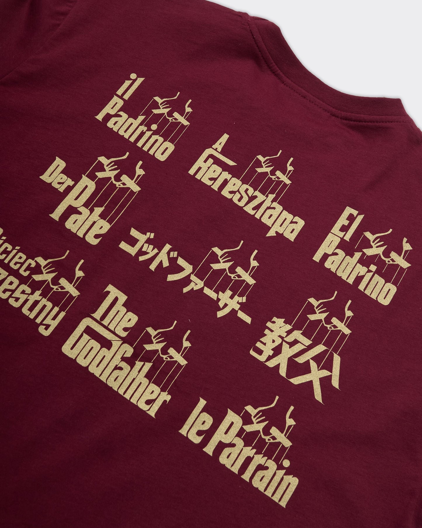 Longsleeve The Godfather Worldwide Burgundy