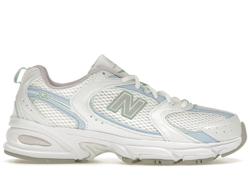 New Balance 530 White Light Chrome Blue Clay Ash (GS)