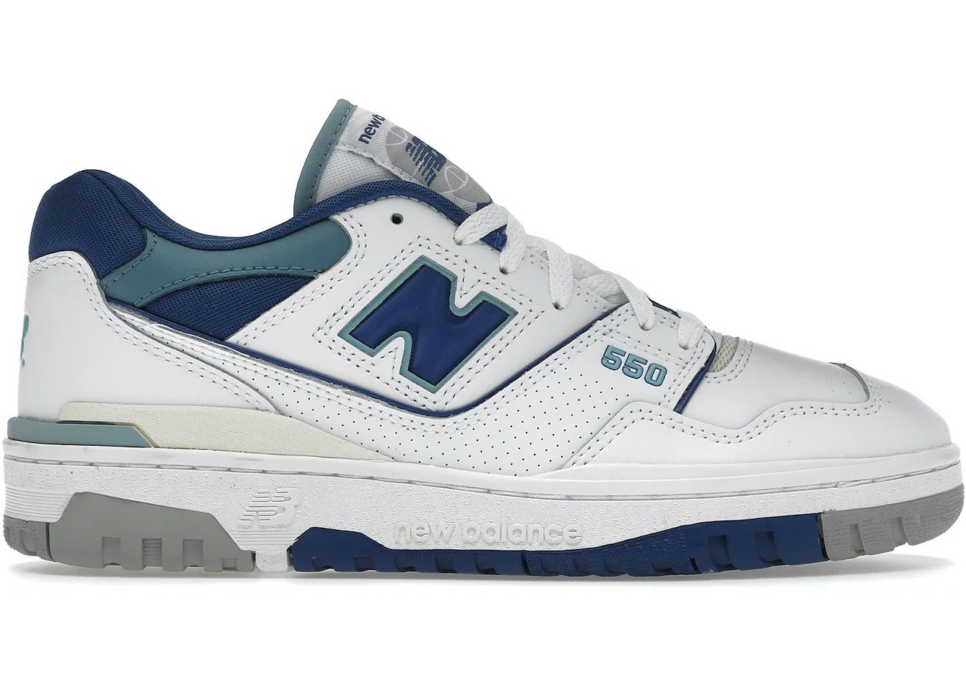 new balance 550 white blue groove