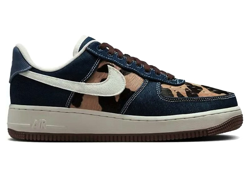 Nike Air Force 1 Low Cheetah Blue Denim (Women's)