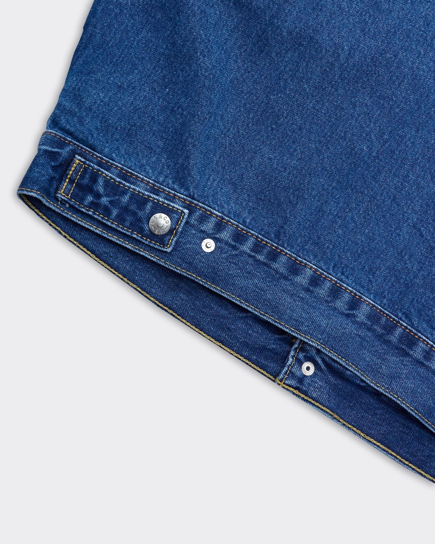 Giacca Jeans Western Shorthorn Dark Indigo