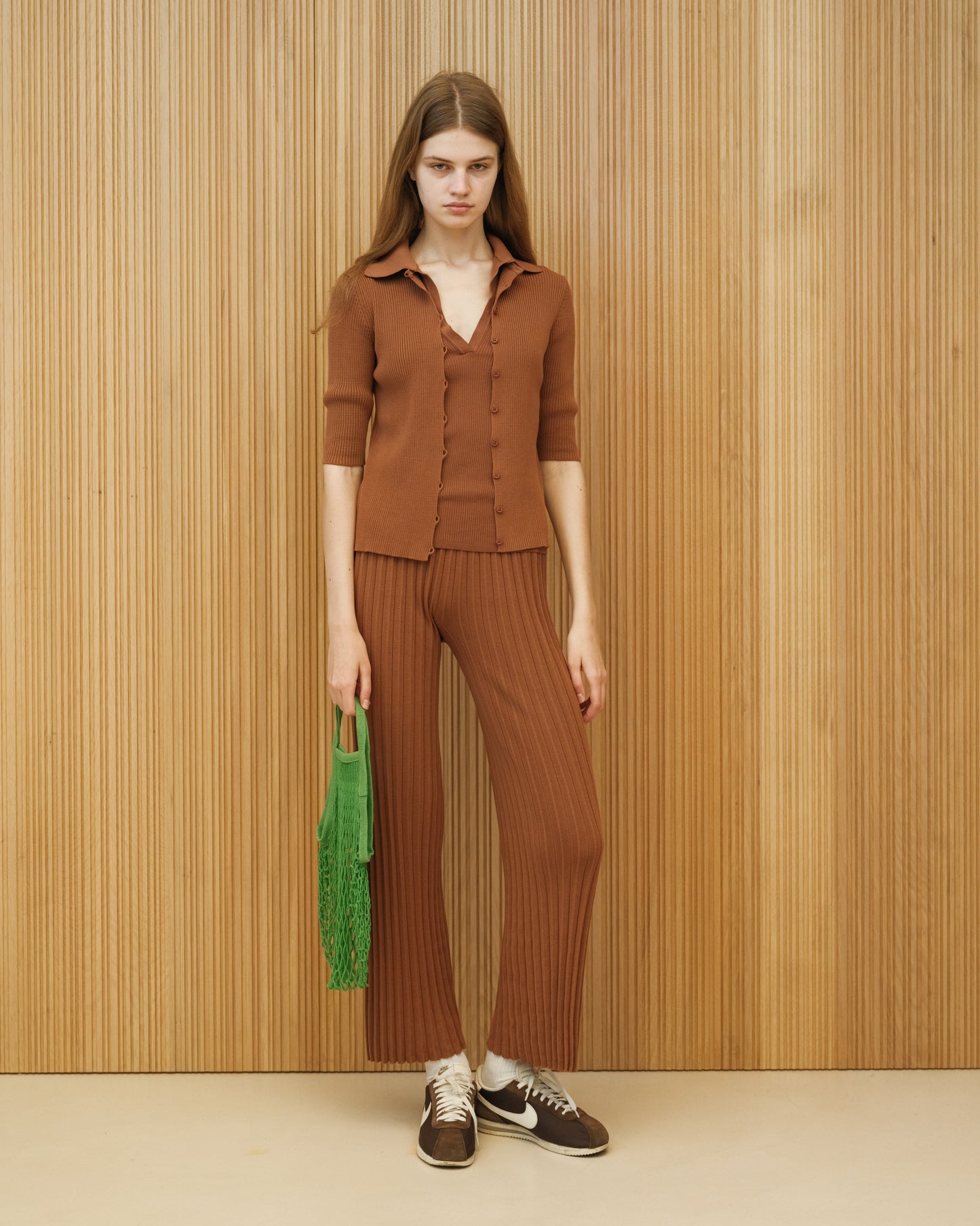 Fine Cotton Ribbed Polo