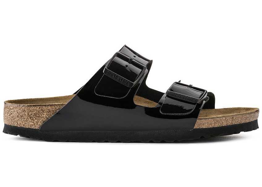 birkenstock arizona BS patent black PIANTA LARGA
