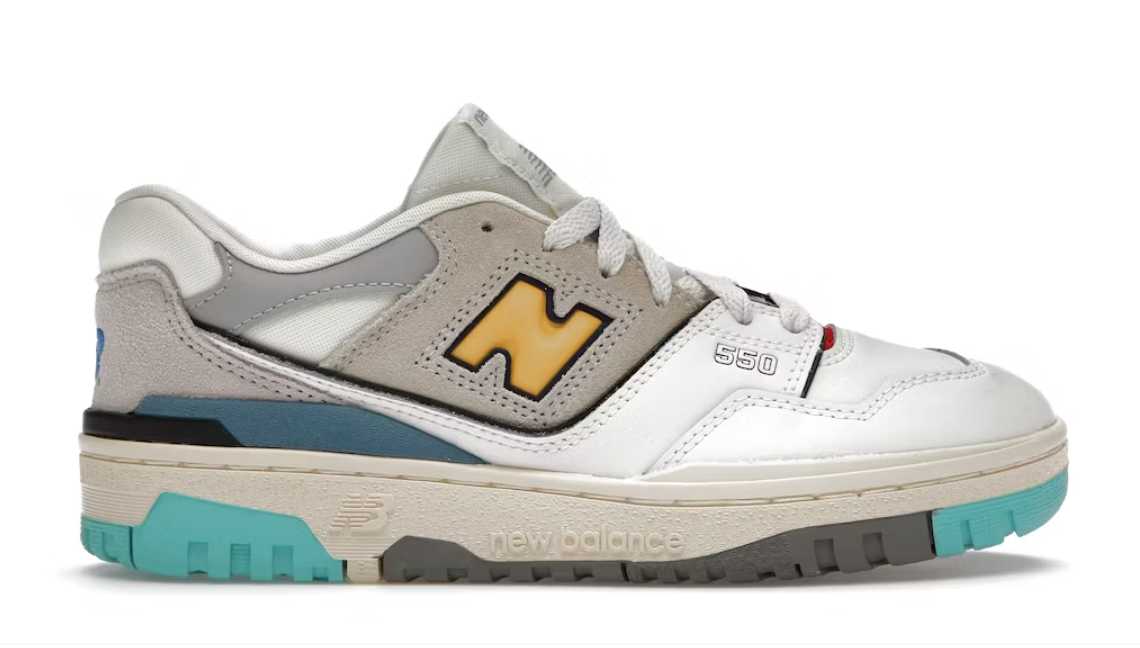 new balance 550 sea salt yellow (gs)