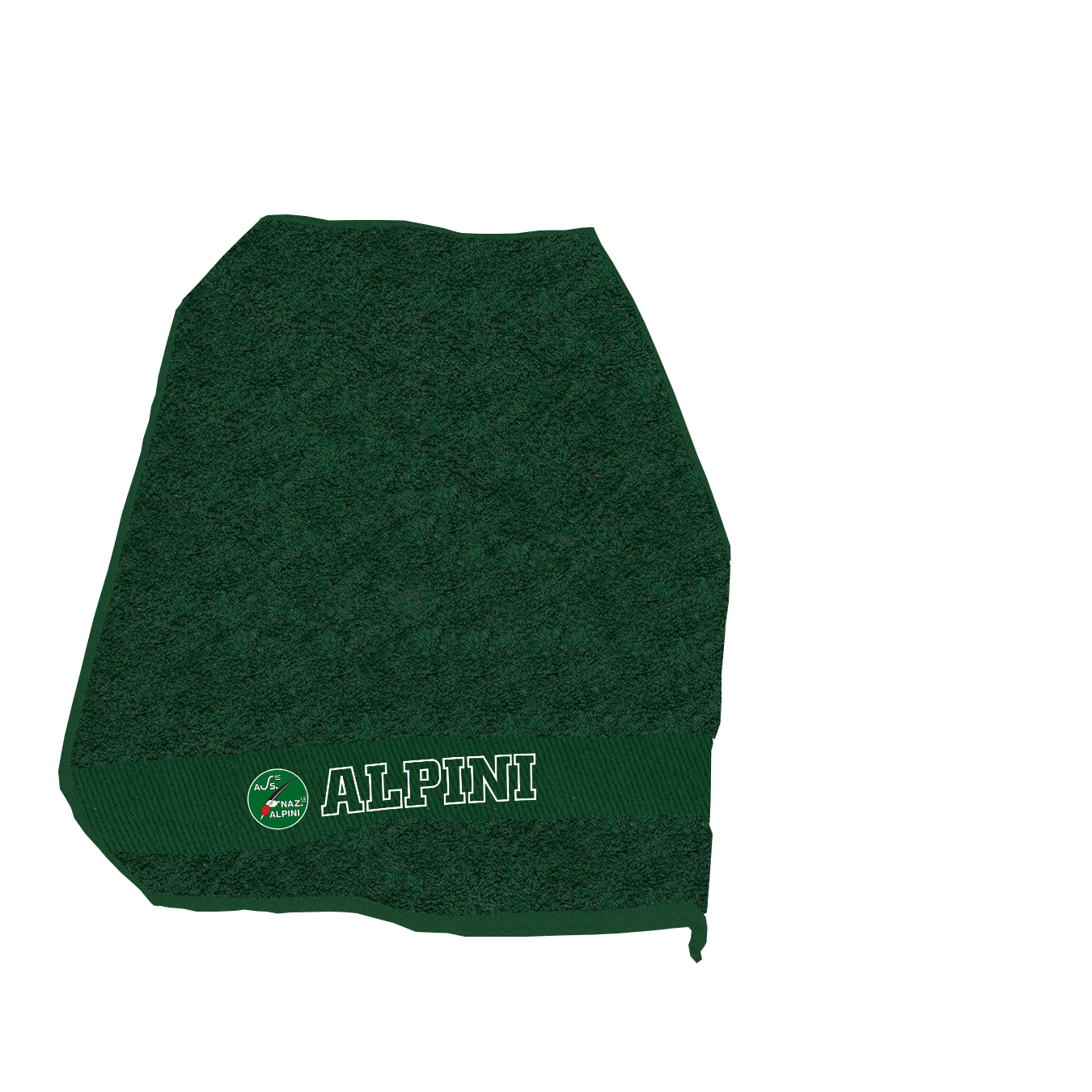 Asciugamano/Telo mare verde ANA ALPINI