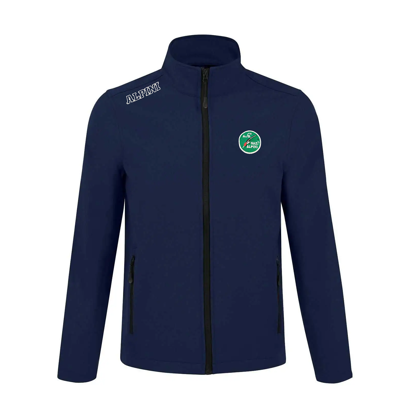 Giacca softshell blu Alpini ANA