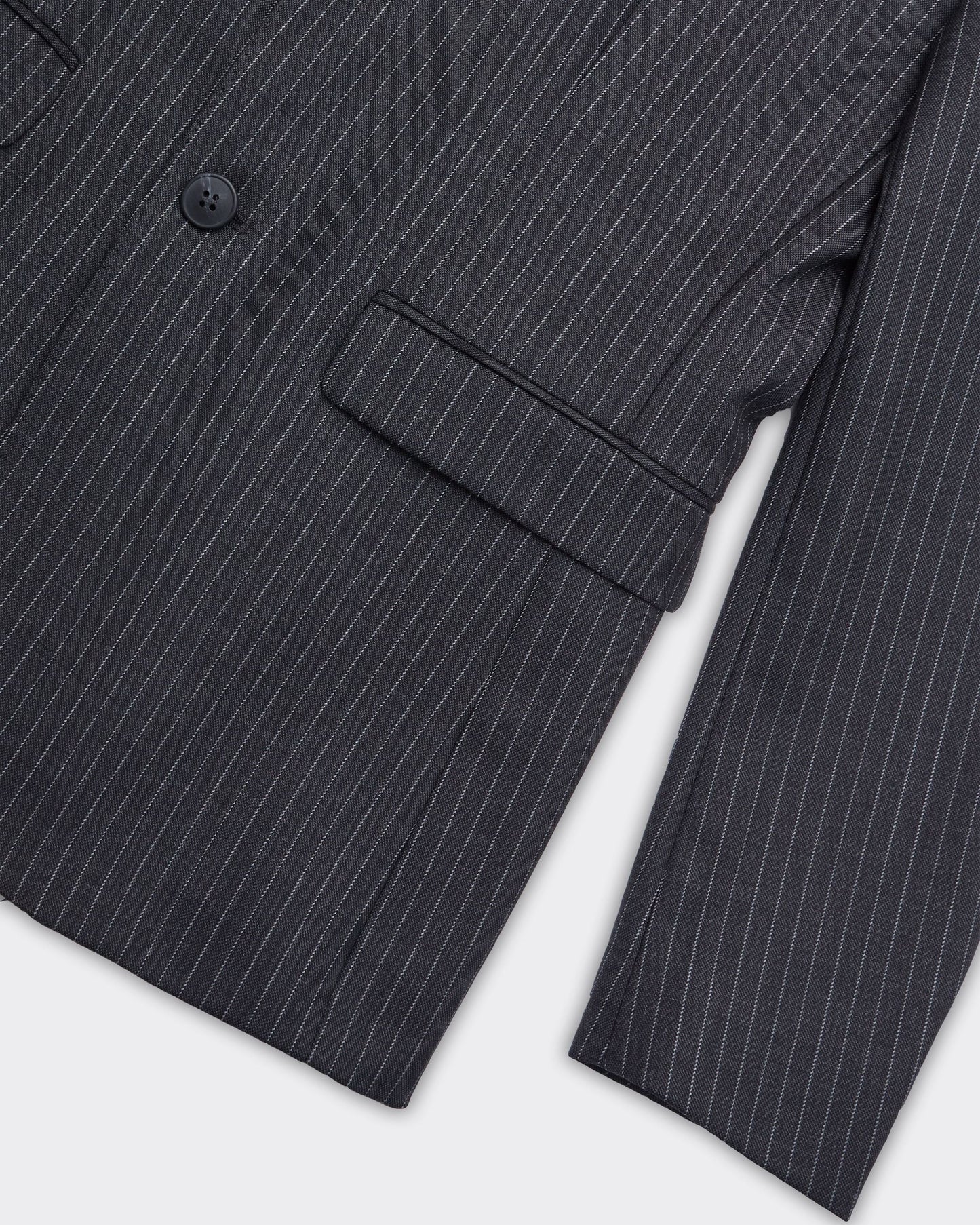 Blazer Theo Pinstriped Grigio