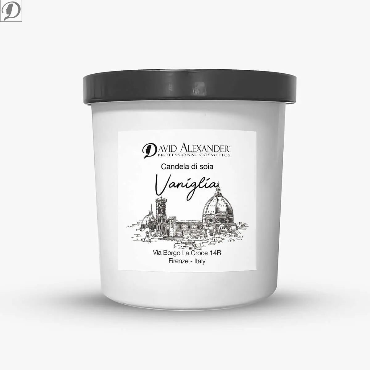 Candela in Cera di Soia alla Vaniglia – Naturale, Profumata, Lunga Durata