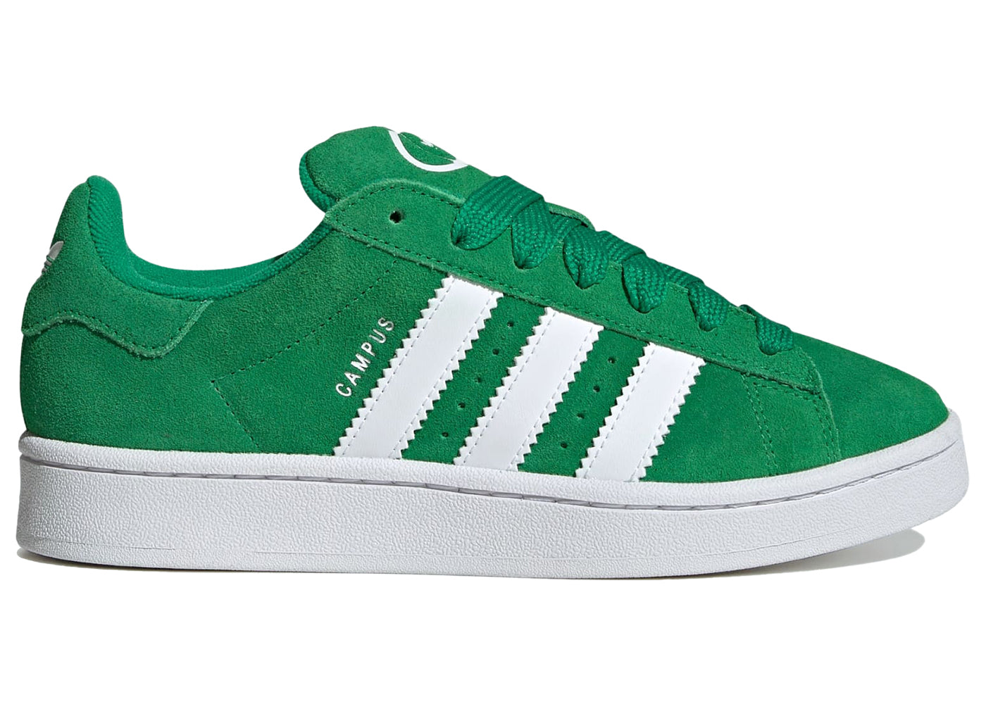 adidas campus 00s green cloud white (women's)
