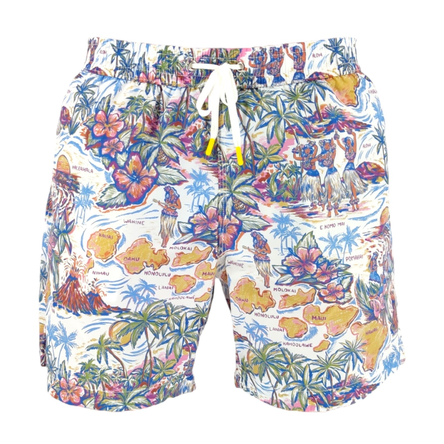 Costume Swim Uomo Hawaii Print