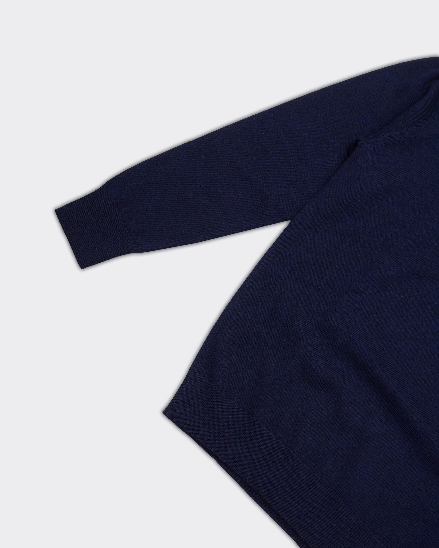 Maglia High Neck Blue Navy