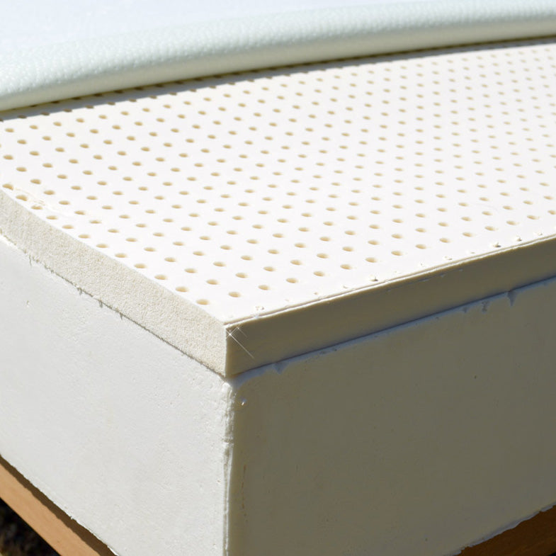 Topper correttore in lattice naturale per materassi rimovibile in Bamboo alto 5 Cm