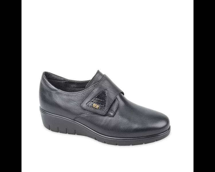 Valleverde Scarpa Nera con Velcro