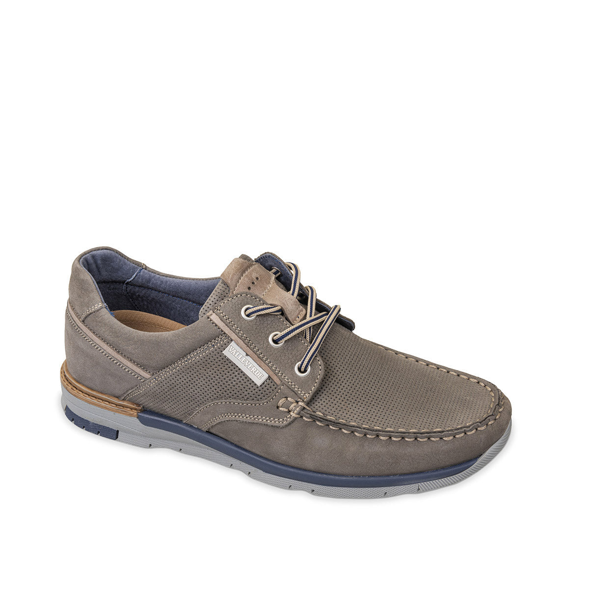 Valleverde Allacciata Nubuck Grigia